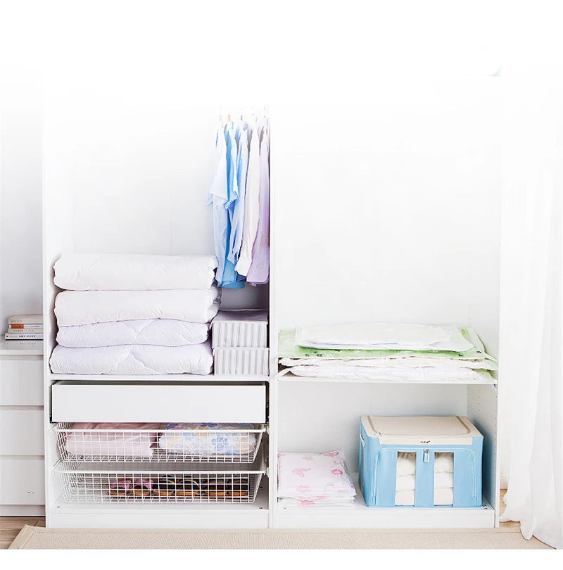 Vacuum Bag Storage Bag Home Organizer Transparent Border Foldable Clothes Organizer Seal Compressed Travel Saving Bag Package