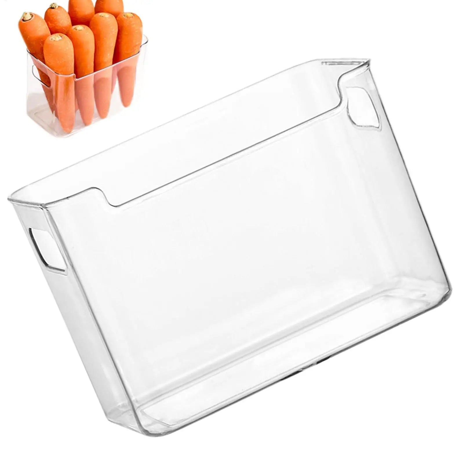 Refrigerator Side Door Storage Box Food Vegetable Fruit Eggs Fresh Organizer Household Kitchen Fridge Containers Storage  Boxes