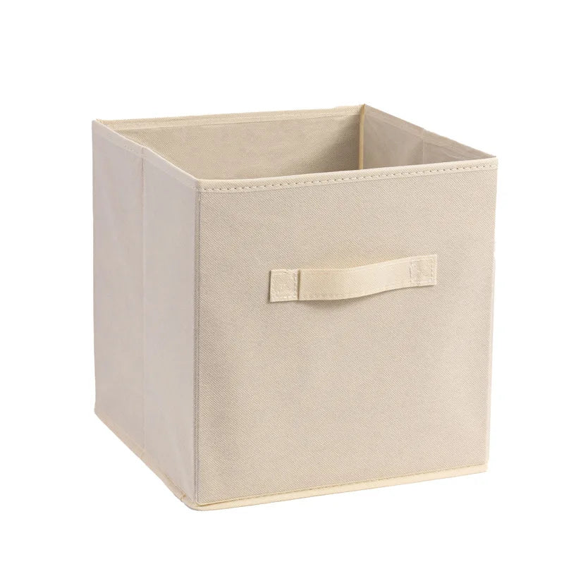 Foldable Fabric Storage Cubes Drawer Organization for Closet and Toys Storage Home Supplies Clothing Underwear Storage Box