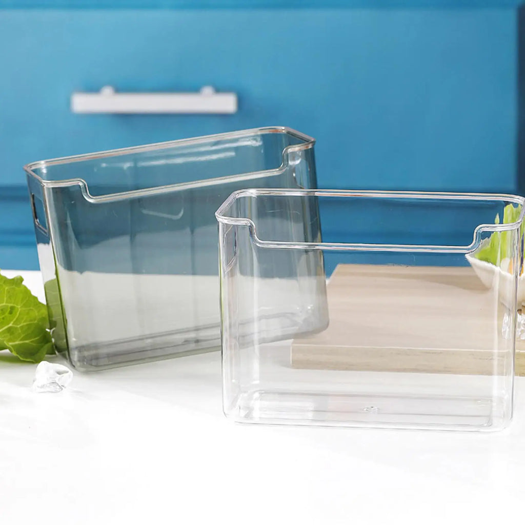 Refrigerator Side Door Storage Box Food Vegetable Fruit Eggs Fresh Organizer Household Kitchen Fridge Containers Storage  Boxes