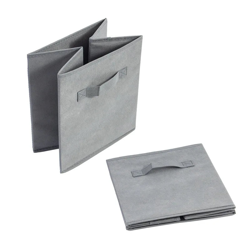 Foldable Fabric Storage Cubes Drawer Organization for Closet and Toys Storage Home Supplies Clothing Underwear Storage Box