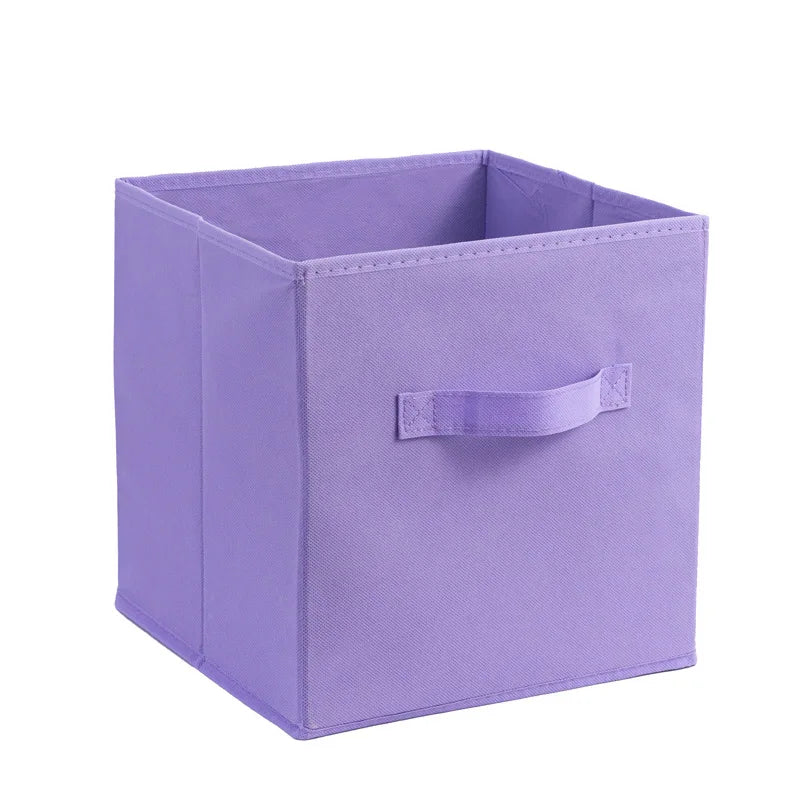Foldable Fabric Storage Cubes Drawer Organization for Closet and Toys Storage Home Supplies Clothing Underwear Storage Box