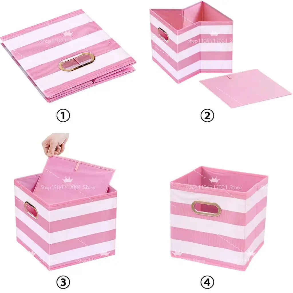 Multi-Purpose Storage Cubes Drawer for Closet Collapsible Clothing Underwear Kids Toys Books Storage Box for Storage Shelves