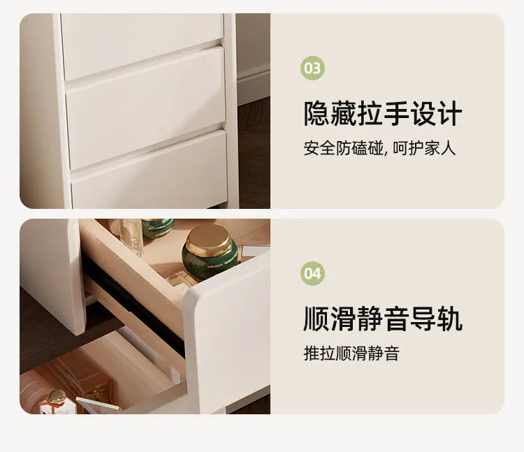 Girls Industrial Dressing Table Vanity Design Storage Organizer Dressing Table Mirror Light Mesa De Maquillaje Furnitures