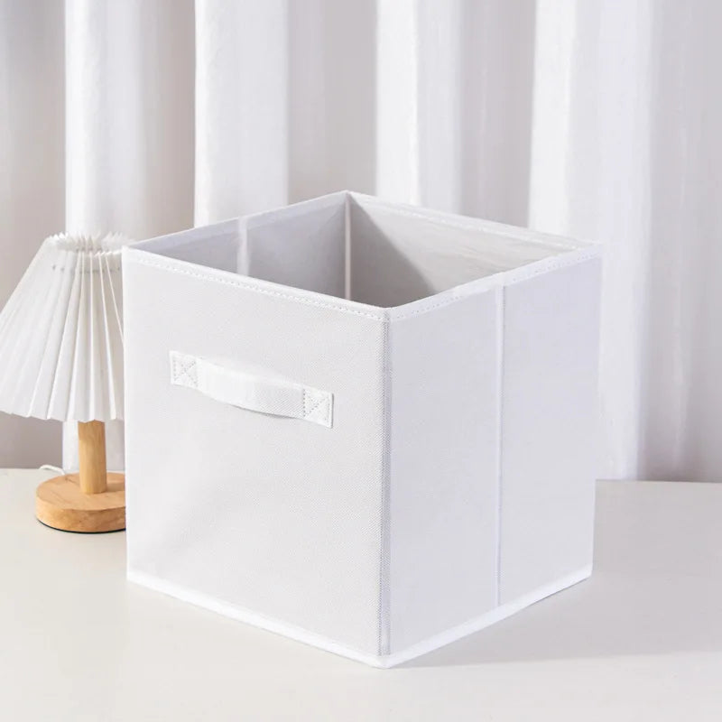 Foldable Fabric Storage Cubes Drawer Organization for Closet and Toys Storage Home Supplies Clothing Underwear Storage Box