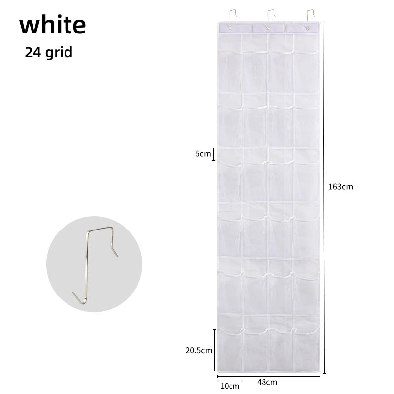Hanging Shoe Organizer 10-Layer Heavy Duty Non-woven Hanging Shoe Rack Foldable Space Saving Shoe Storage Shelf Clothes Hat