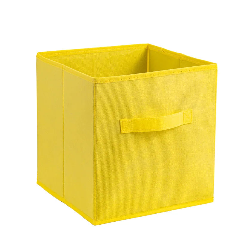 Foldable Fabric Storage Cubes Drawer Organization for Closet and Toys Storage Home Supplies Clothing Underwear Storage Box