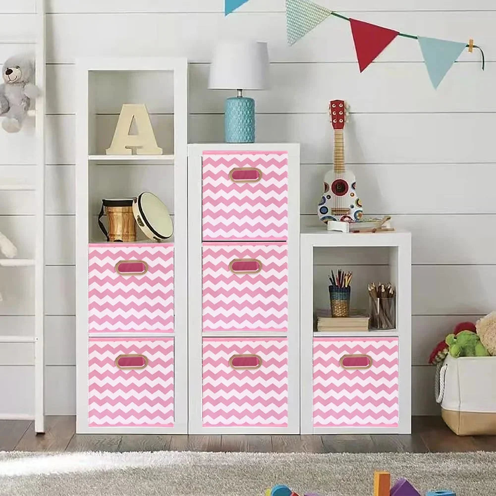 Multi-Purpose Storage Cubes Drawer for Closet Collapsible Clothing Underwear Kids Toys Books Storage Box for Storage Shelves