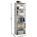 Book Shelf Storage Shelves Tool-Free Assembly Kids Bookshelf Bookcase Cube Storage Organizer for Kids Room Living Room Office