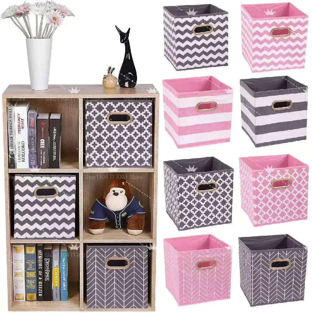 Multi-Purpose Storage Cubes Drawer for Closet Collapsible Clothing Underwear Kids Toys Books Storage Box for Storage Shelves