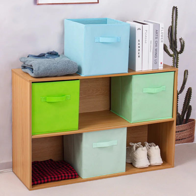 Foldable Fabric Storage Cubes Drawer Organization for Closet and Toys Storage Home Supplies Clothing Underwear Storage Box