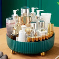 Makeup Perfume Organizer Tray 360° Rotating Lazy Susan, Spinning Organizer and Skincare & Cosmetics Storage with Large Capacity
