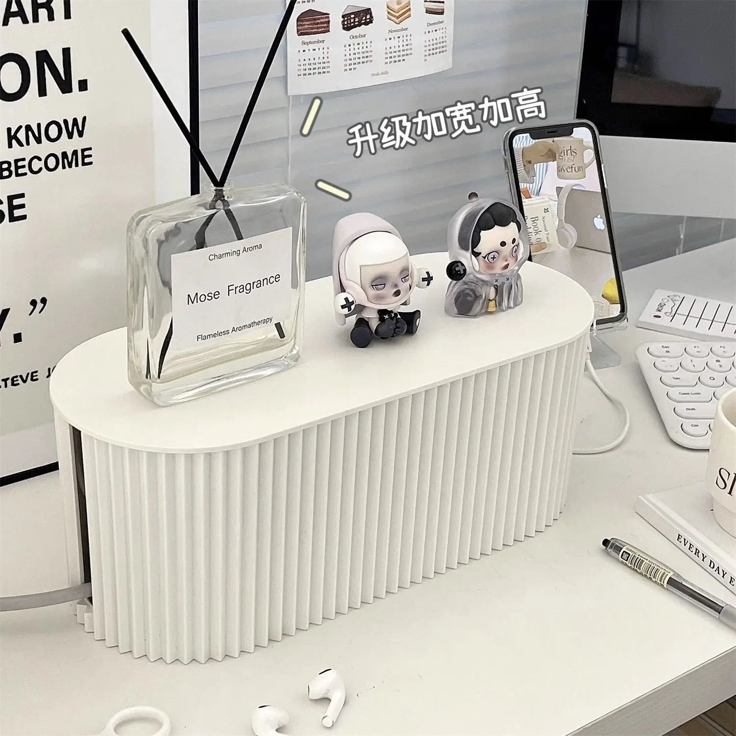 Wire Storage Box Large Capacity Data Plug Board Storage Box Desktop Cable Management Box Router Bracket