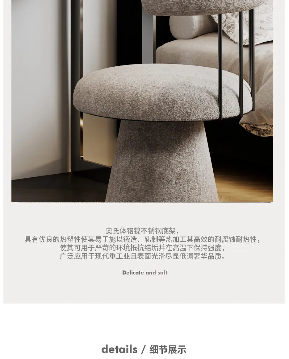 Nordic European Vanity Table Light Luxury Apartment Makeup Table Organizer Decorative Coiffeuse Storage Bedroom Furniture