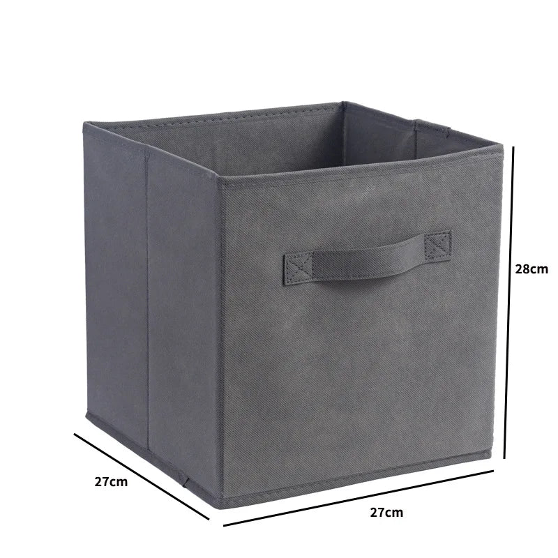 Foldable Fabric Storage Cubes Drawer Organization for Closet and Toys Storage Home Supplies Clothing Underwear Storage Box